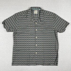 Tommy‎ Bahama Shirt Mens XL Silk Blend Casual Preppy Travel Vacation Workwear